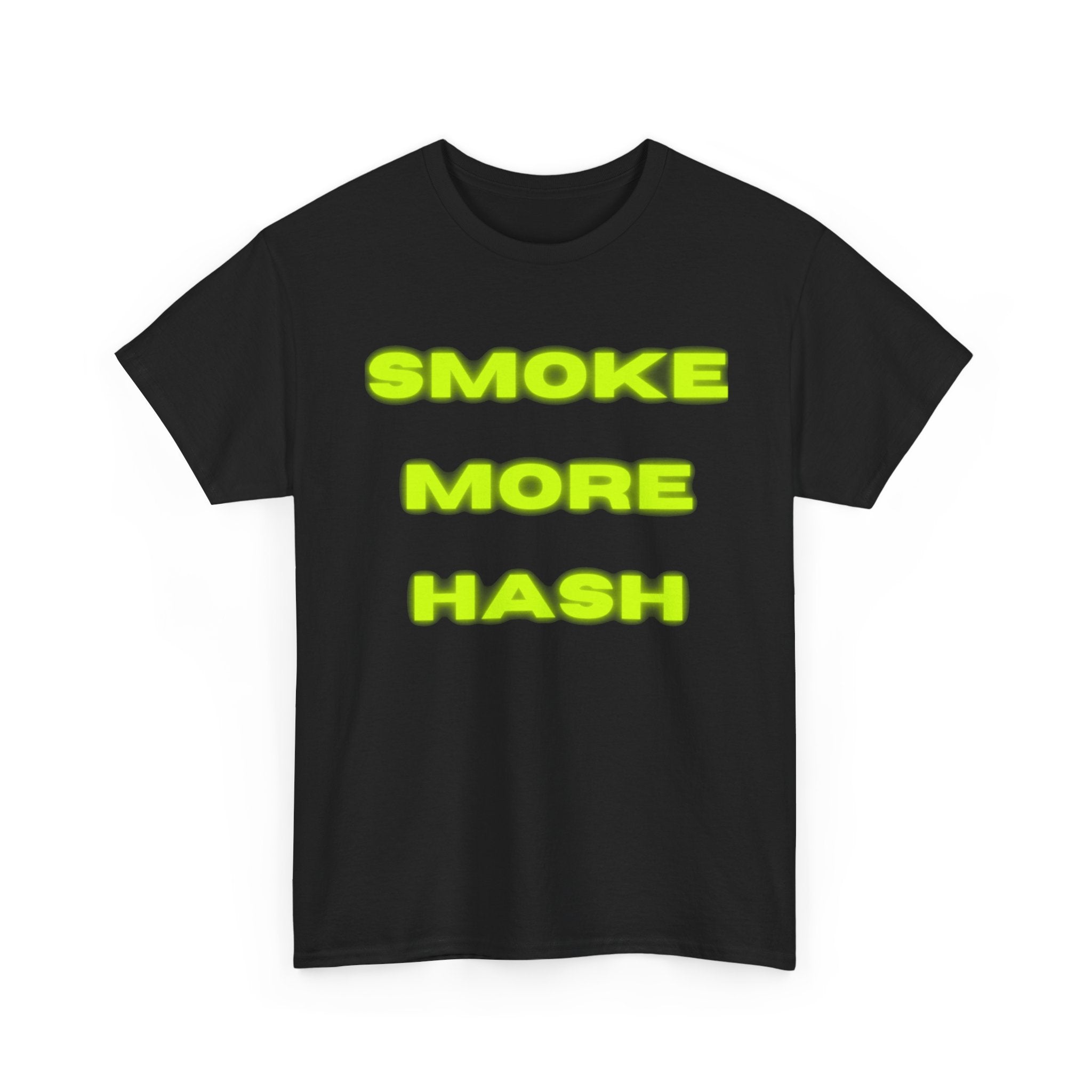 Smoke More Hash Heavy Cotton Tee