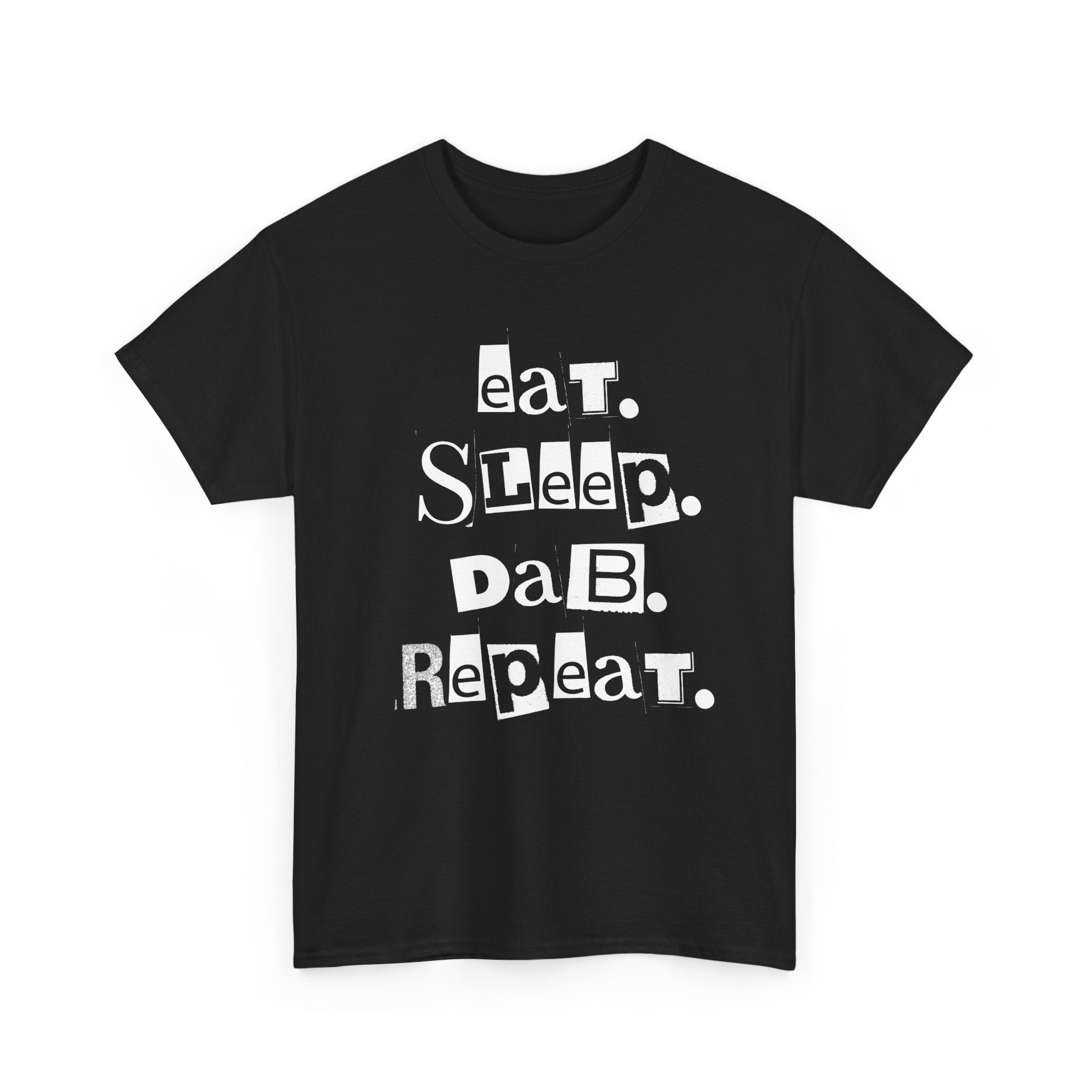 Eat, Sleep, Dab, Repeat Heavy Cotton Tee
