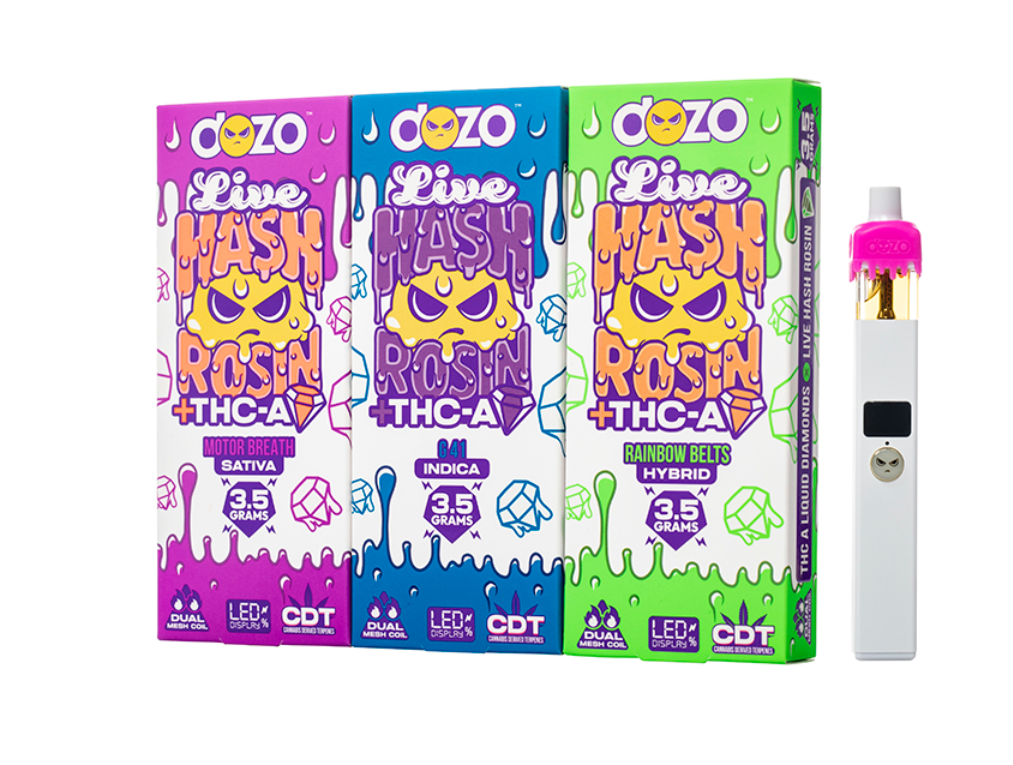 DOZO - 3.5G Live Hash Rosin Disposable