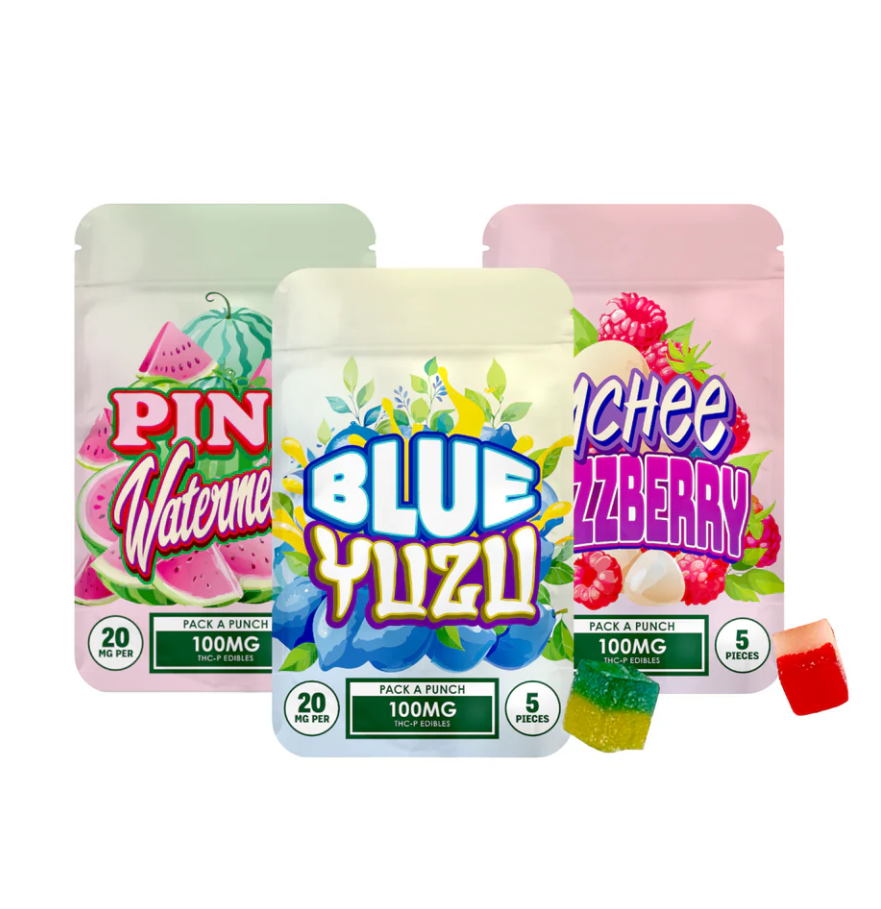 Hidden Hills Pack-A-Punch THCA Gummies
